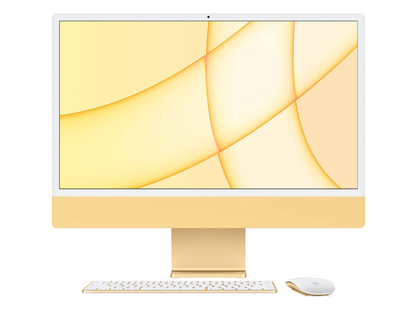 Apple iMac 24" Retina 4.5K Jaune, M1, 8-Core CPU et 8-Core GPU, 2 To SSD, 16 Go RAM, Early 2021