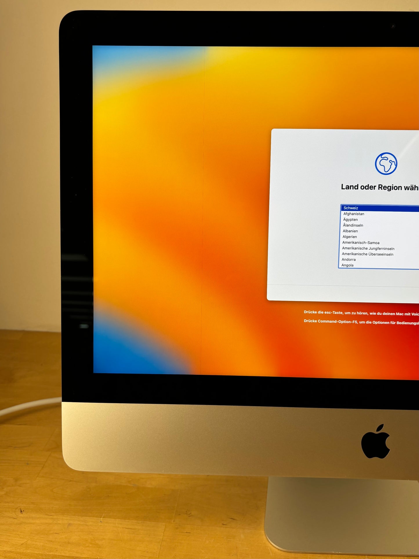 Apple iMac 21.5 Silber günstig gebraucht kaufen
