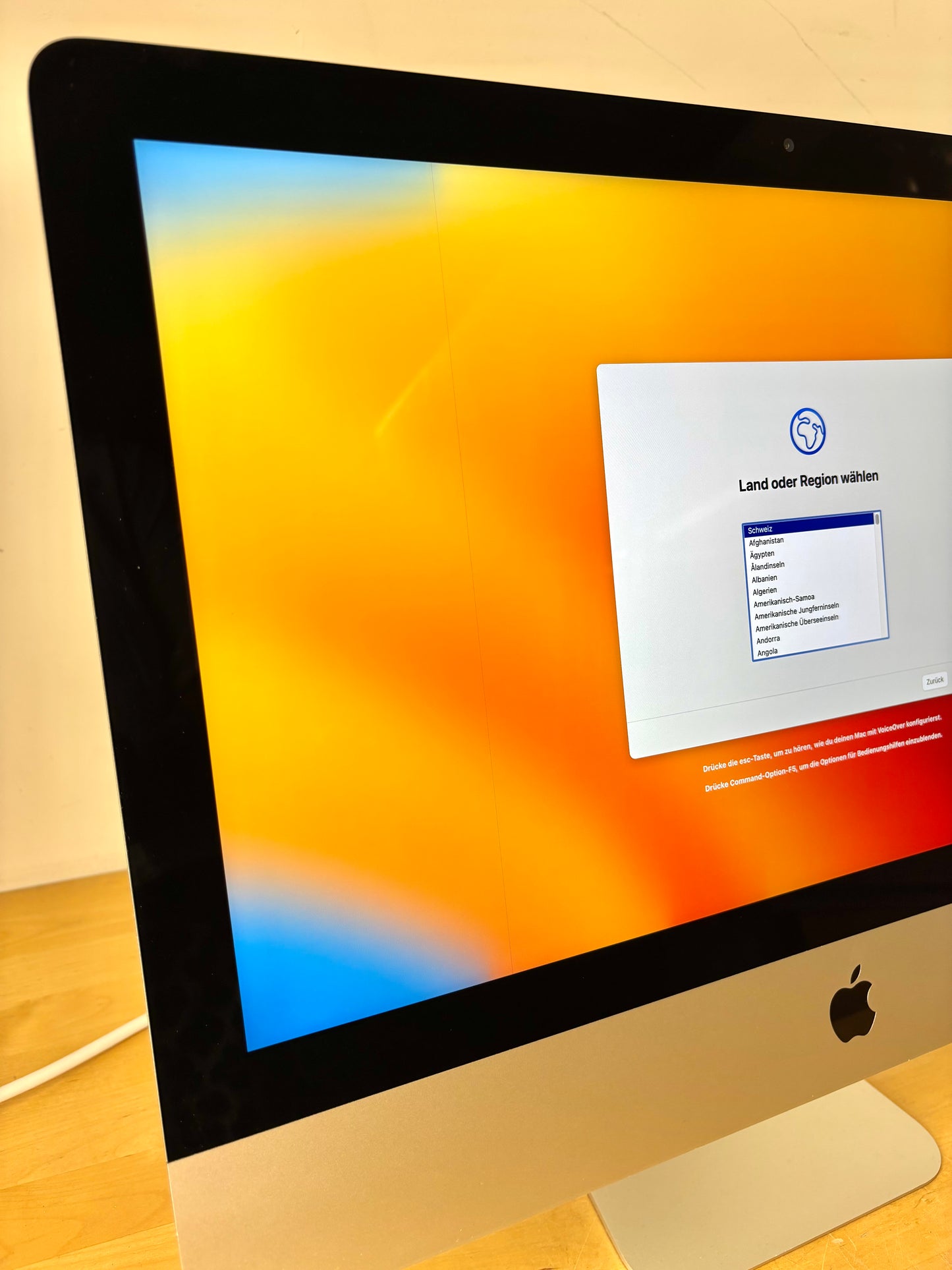 Apple iMac 21.5 Silber günstig gebraucht kaufen