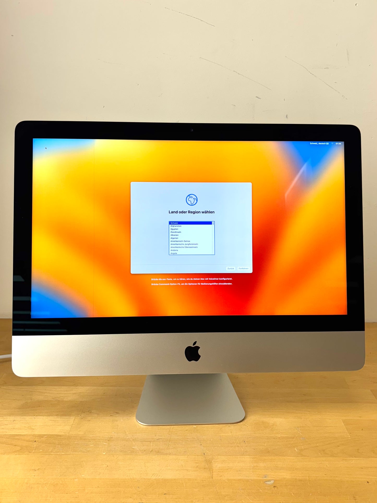 Apple iMac 21.5 Silber günstig gebraucht kaufen