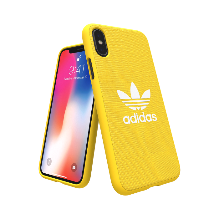 adidas OR Moulded Case ADICOLOR für iPhone X / XS Gelb günstig kaufen