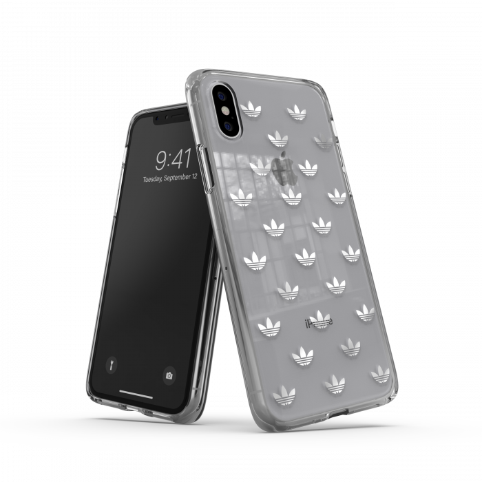 adidas OR Snap case TREFOIL für iPhone X / Xs Silber günstig kaufen