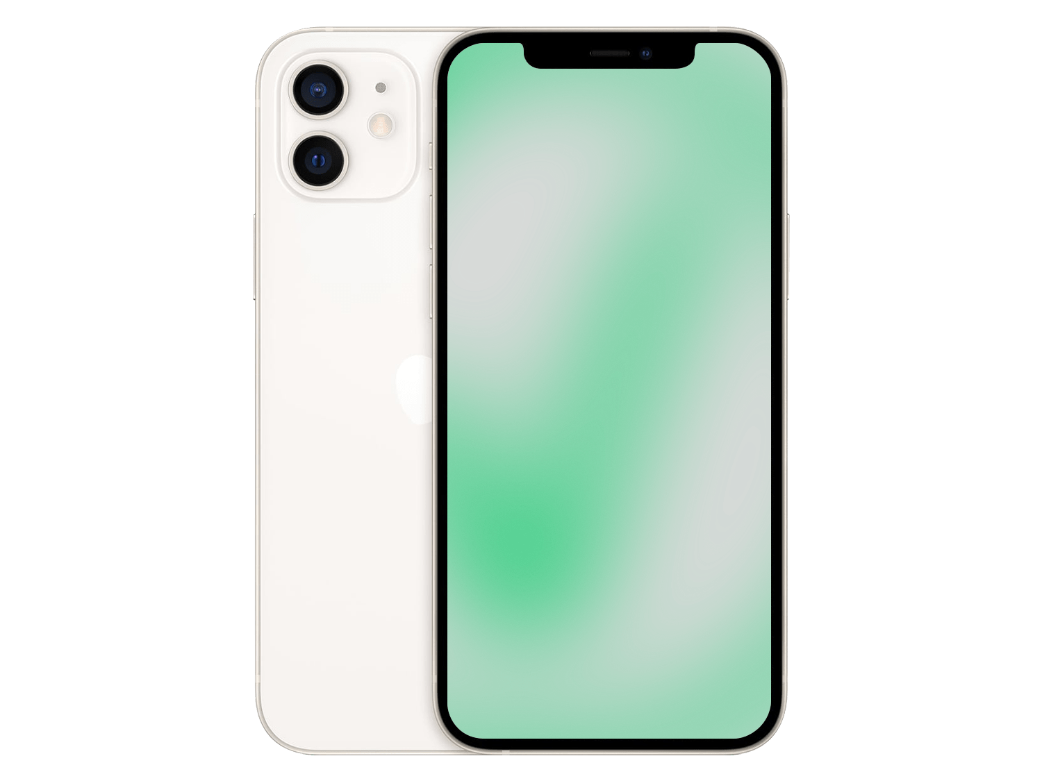 Apple iPhone 12 128 GB White refurbished - Main Image