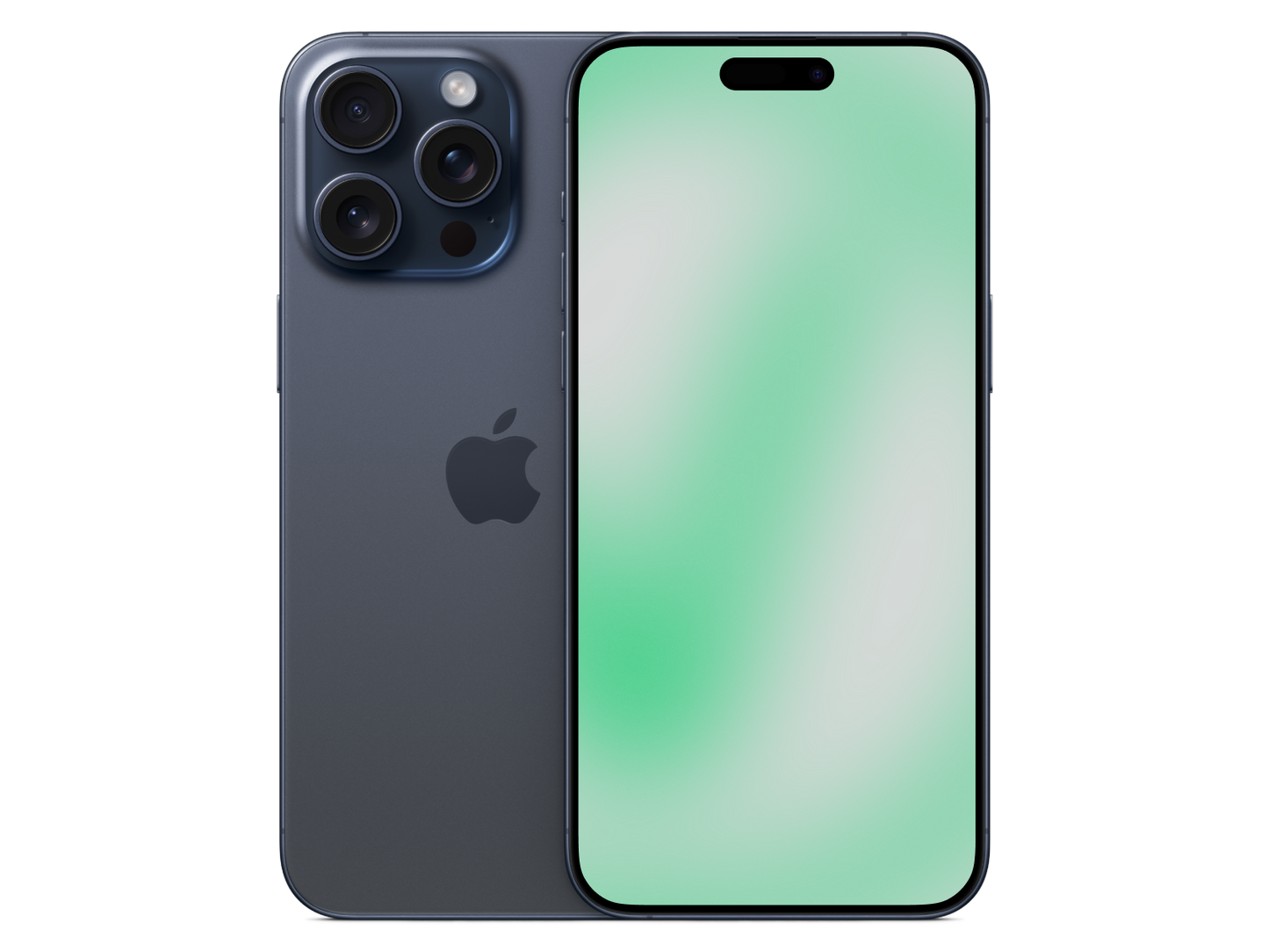 Apple iPhone 15 Pro Max Titan Blau günstig gebraucht kaufen