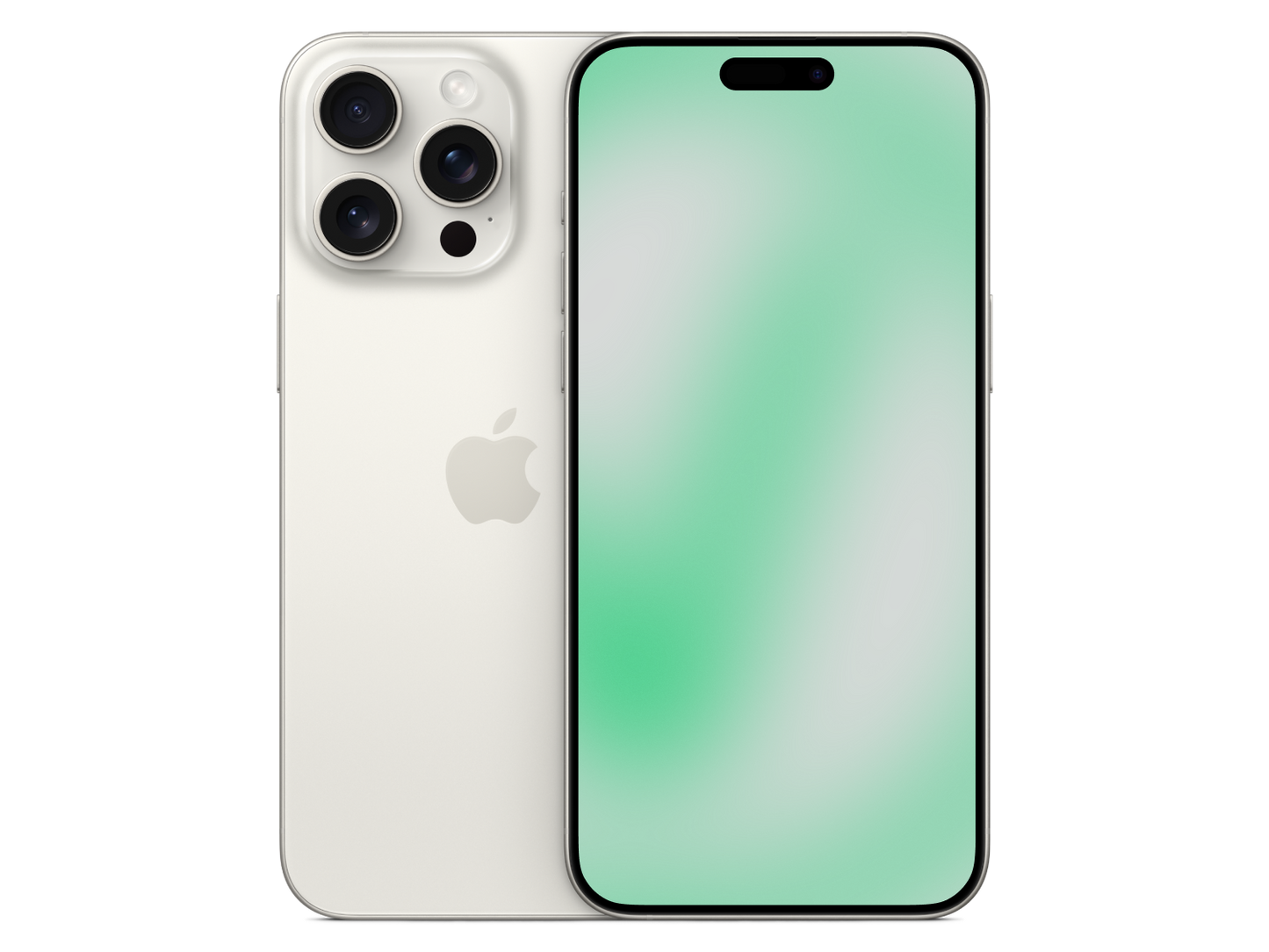 Apple iPhone 15 Pro Max Titan Weiss günstig gebraucht kaufen