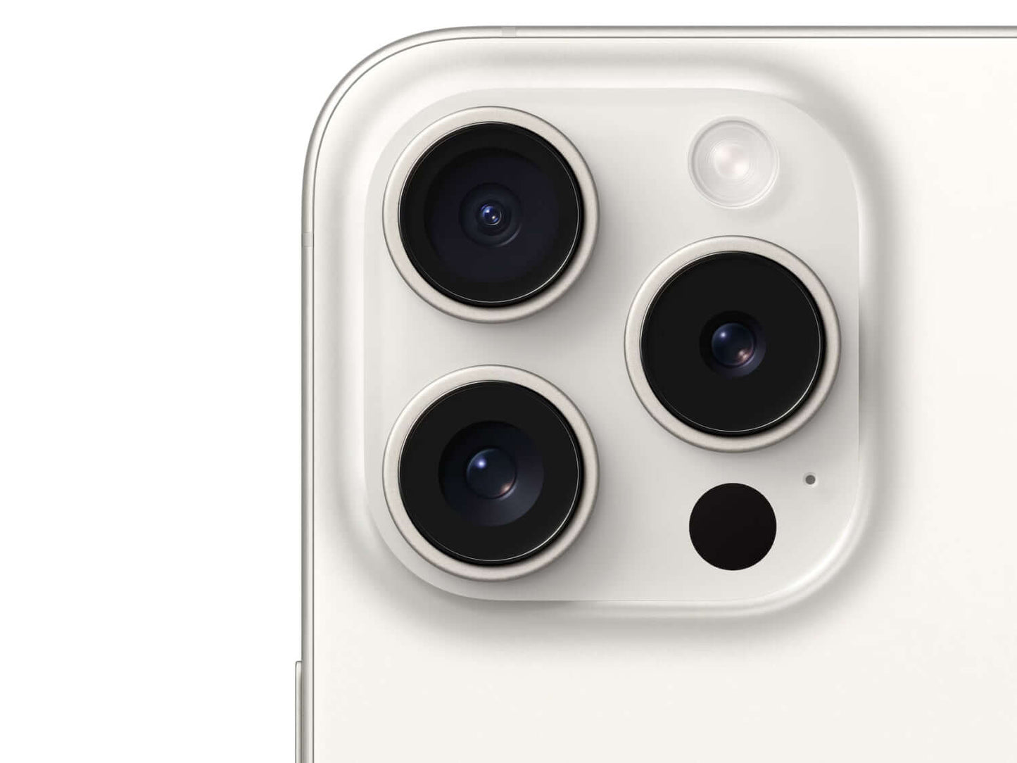 Apple iPhone 15 Pro Titan Weiss günstig gebraucht kaufen