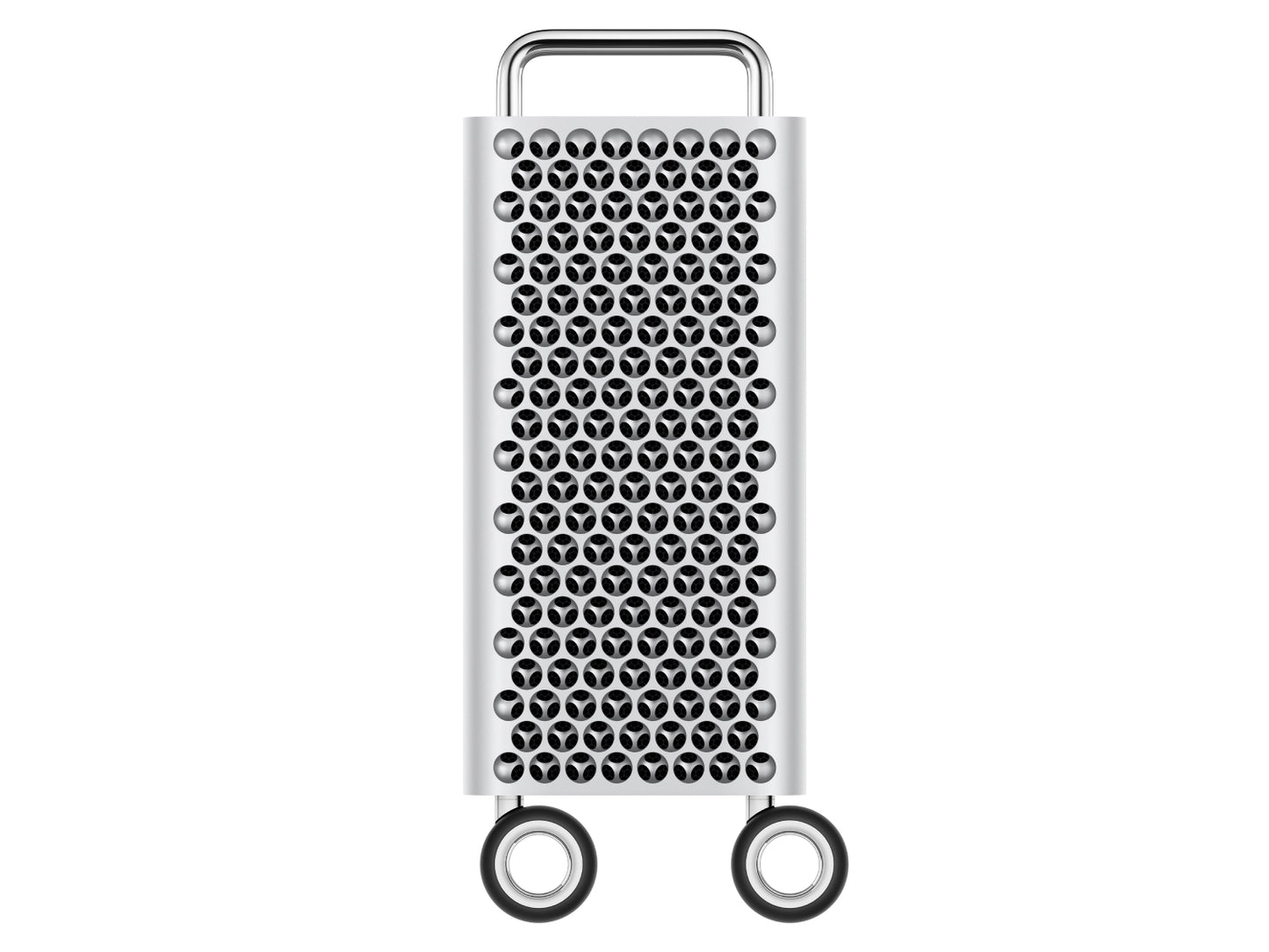 Apple Mac Pro Tower mit Rollen Silber günstig gebraucht kaufen