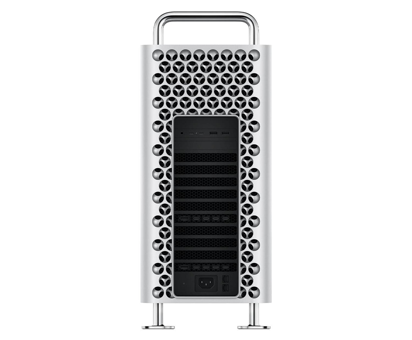 Apple Mac Pro Tower mit Standfüssen Late 2019 Silber günstig gebraucht kaufen