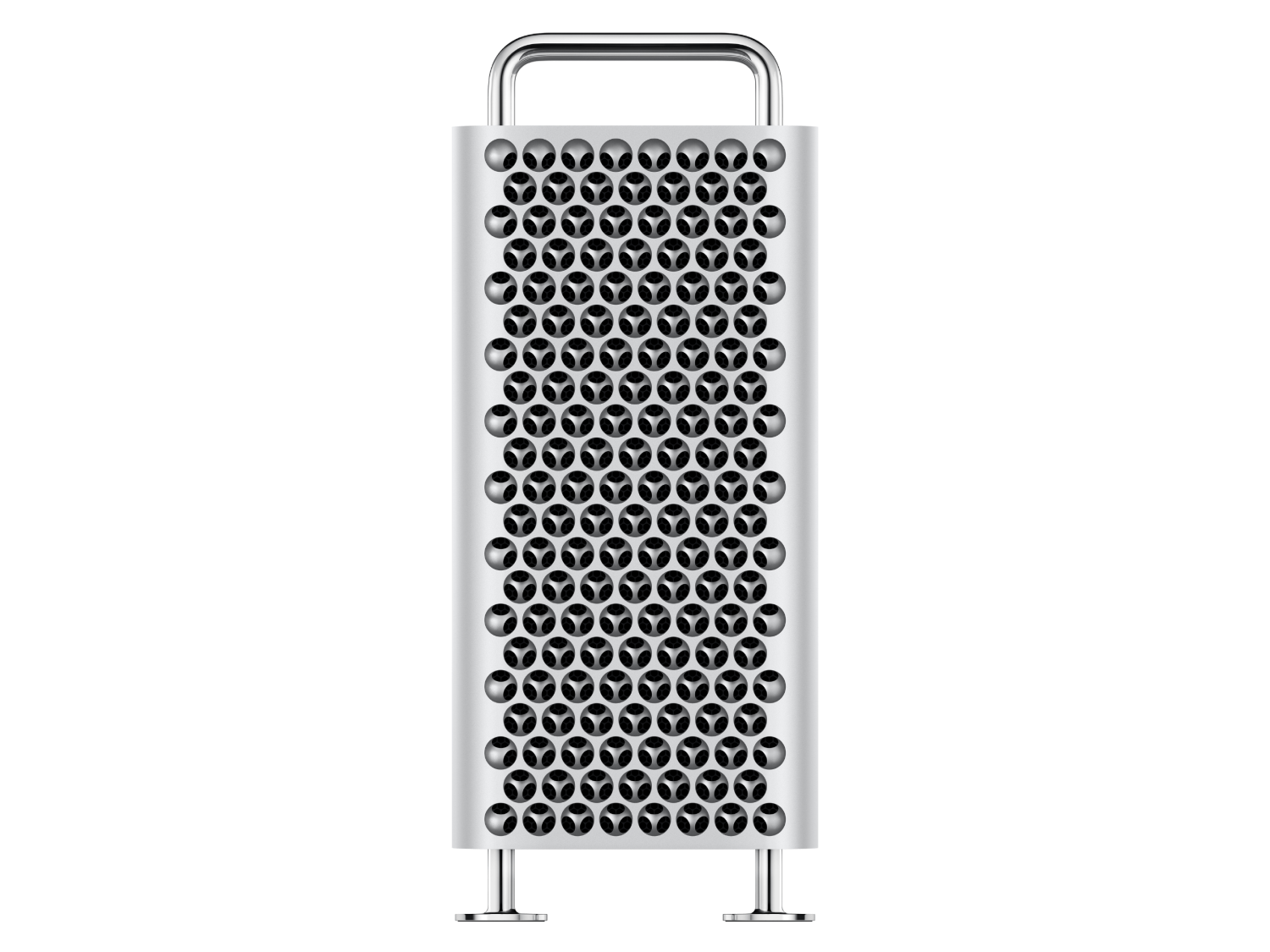 Apple Mac Pro Tower mit Standfüssen Silber günstig gebraucht kaufen