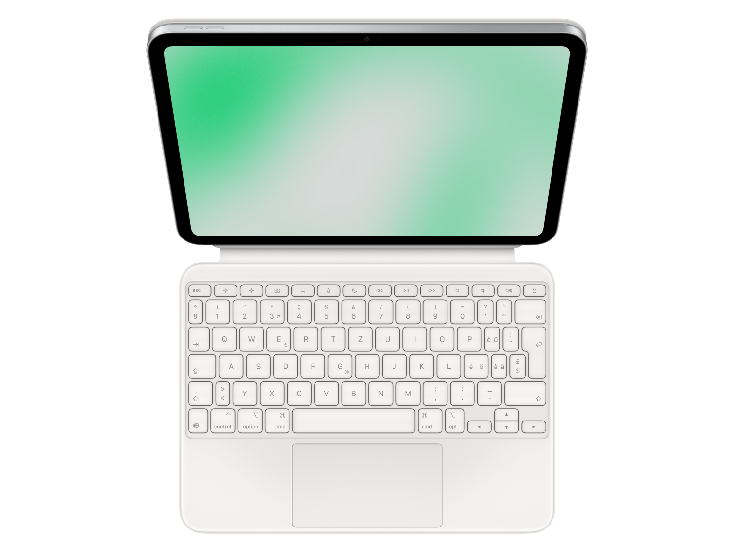 Apple Magic Keyboard Folio für iPad 10.9“, White, CH – Revendo Apple Magic Keyboard Folio für iPad 10.9“, White, CH – Revendo