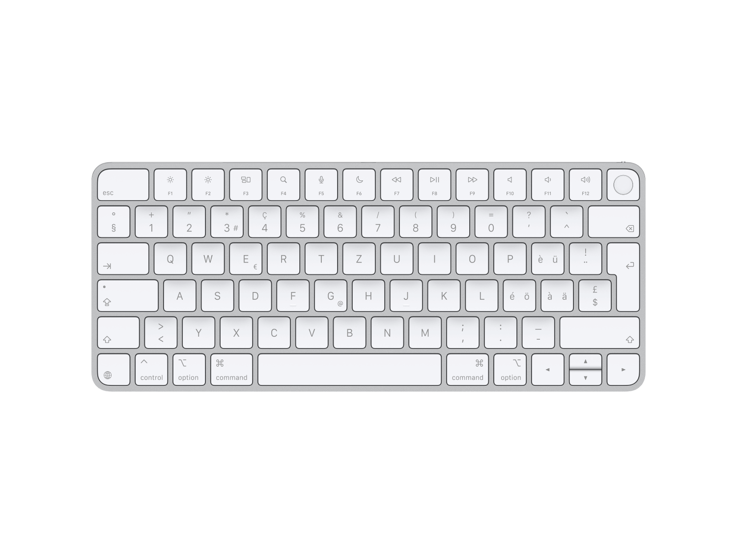 Buy Apple Magic Keyboard with Touch ID (2024) USB-C Silver – Revendo