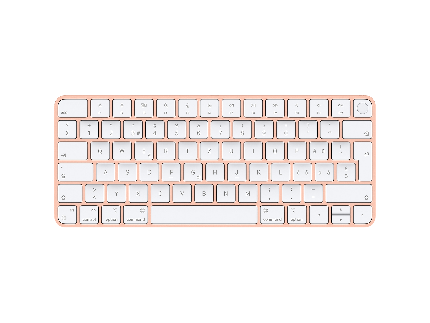 Apple Magic Keyboard mit Touch ID und CH-Layout Orange günstig kaufen