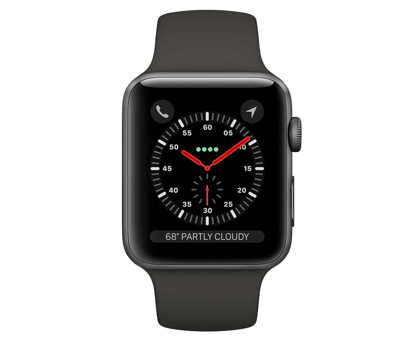 Apple Watch 42 mm Aluminium, Space Grau günstig gebraucht kaufen