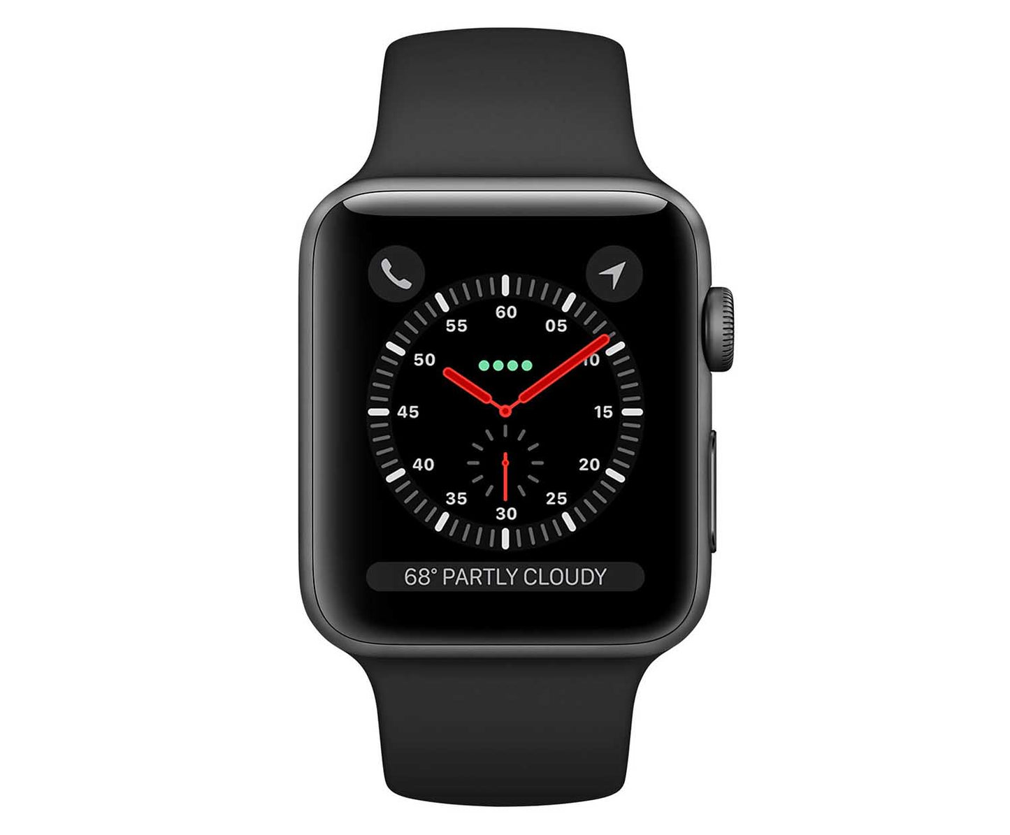 Apple Watch 42 mm Aluminium, Space Grau günstig gebraucht kaufen