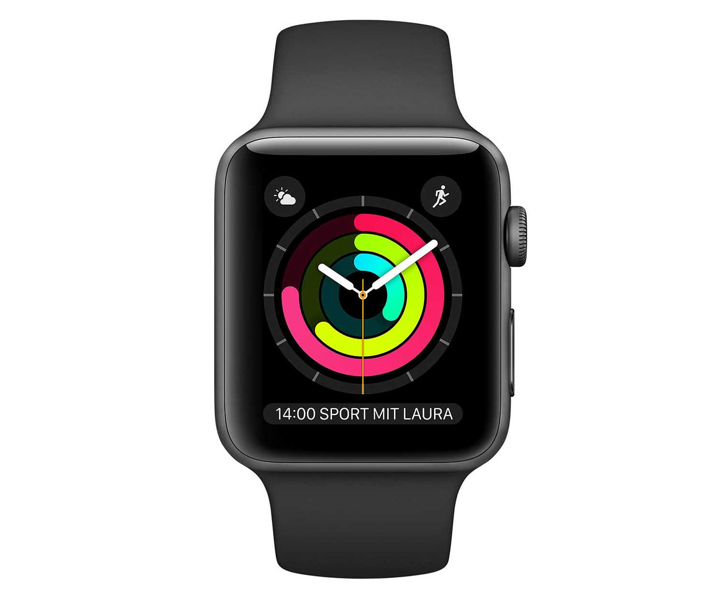 Apple Watch 42 mm Aluminium, Space Grau günstig gebraucht kaufen