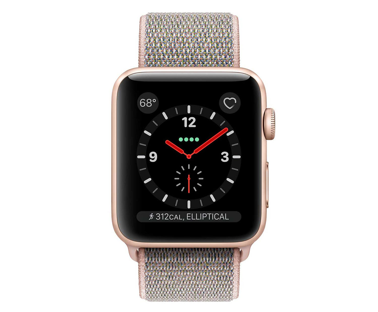 Apple Watch S3 42 mm Aluminiumgehäuse, Gold günstig gebraucht kaufen