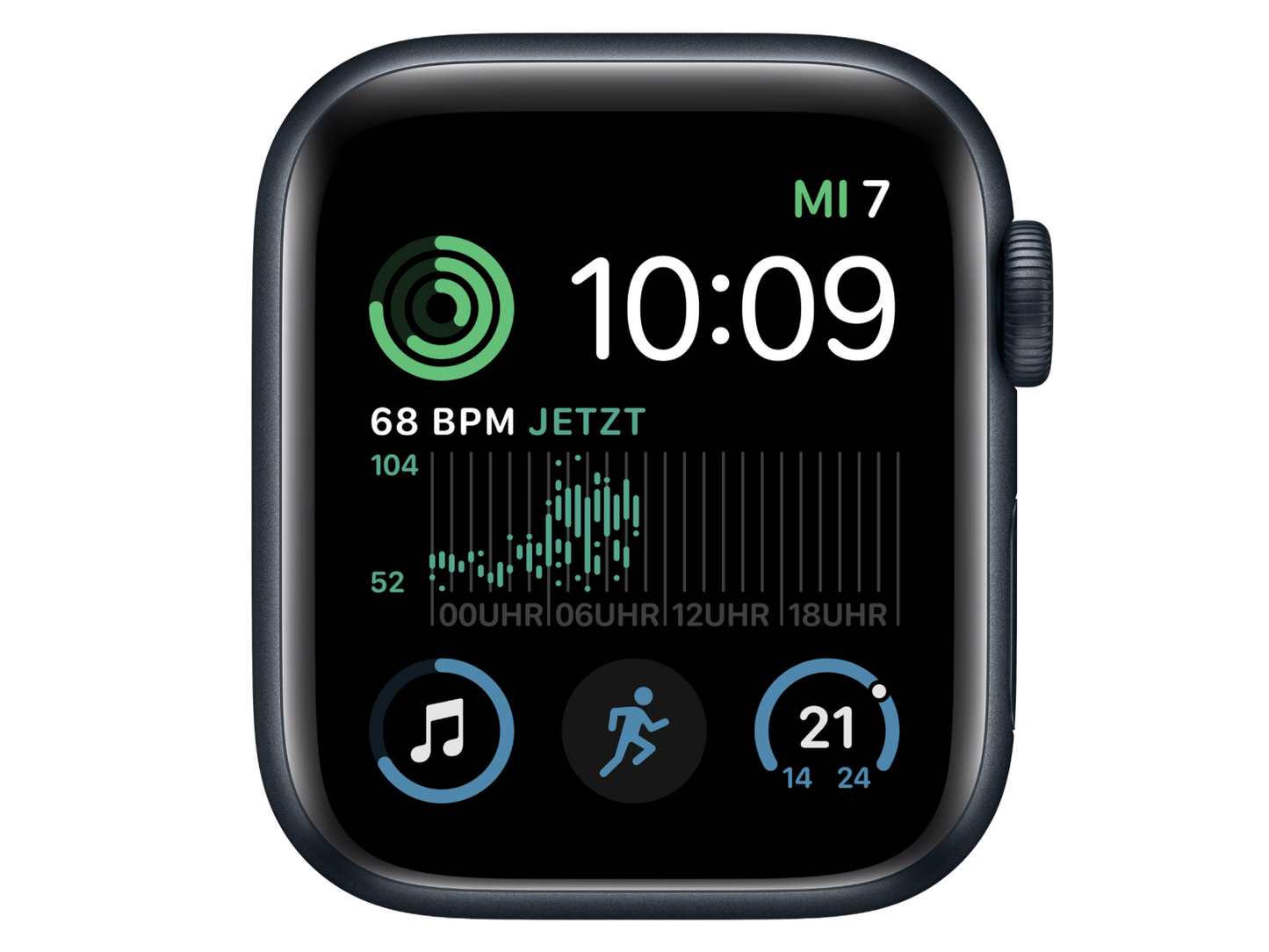 Apple Watch SE (2. Generation) 40 mm Aluminiumgehäuse, Mitternacht günstig gebraucht kaufen