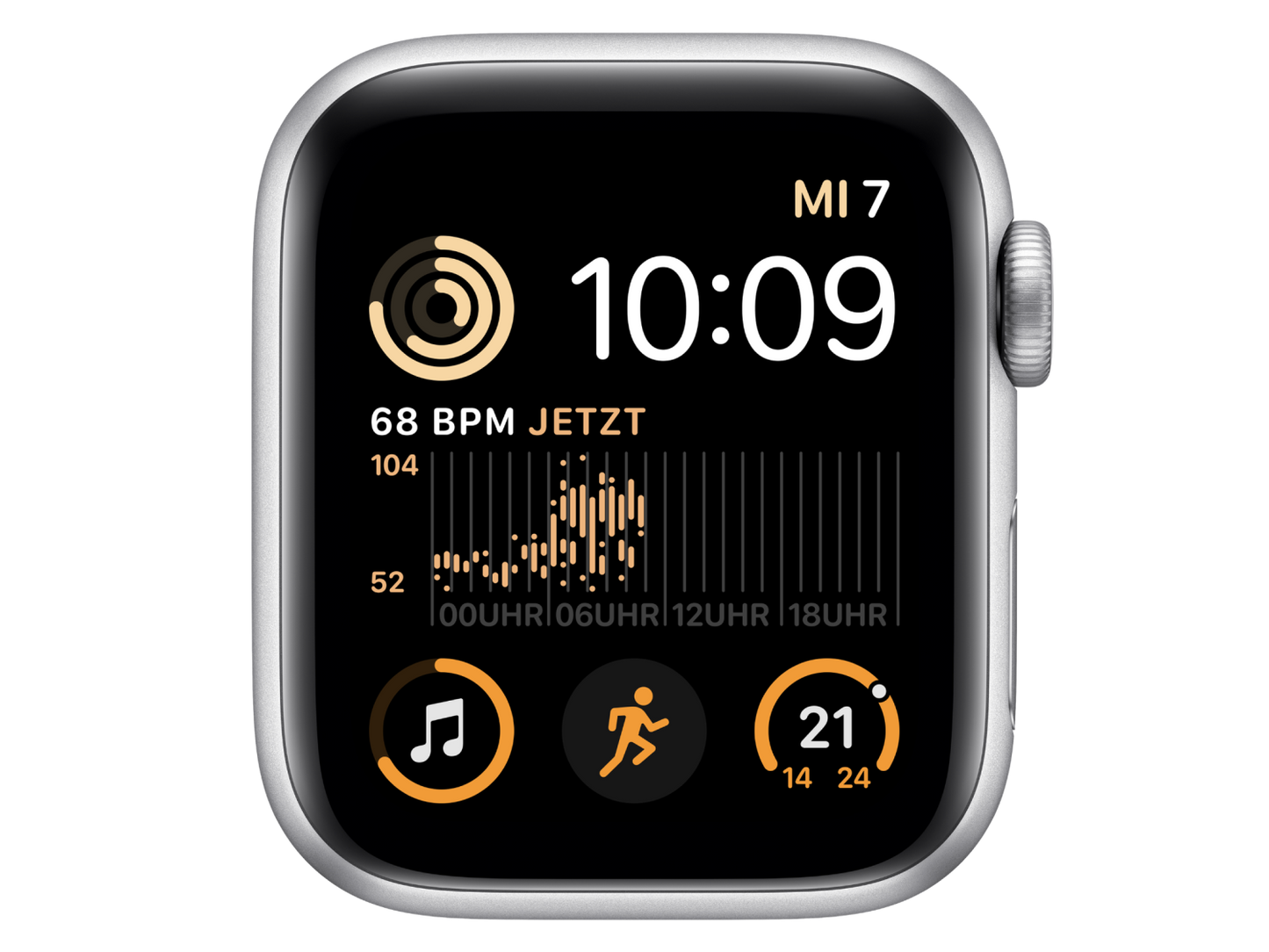 Apple Watch SE (2. Generation) 40 mm Aluminiumgehäuse, Silber günstig gebraucht kaufen