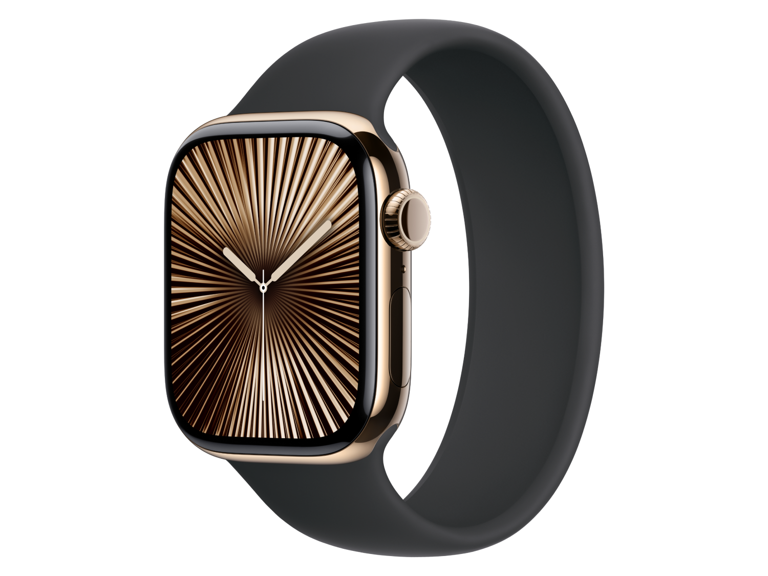 Apple Watch Series 10 GPS Cellular, 42 mm Titanium Case, Gold
