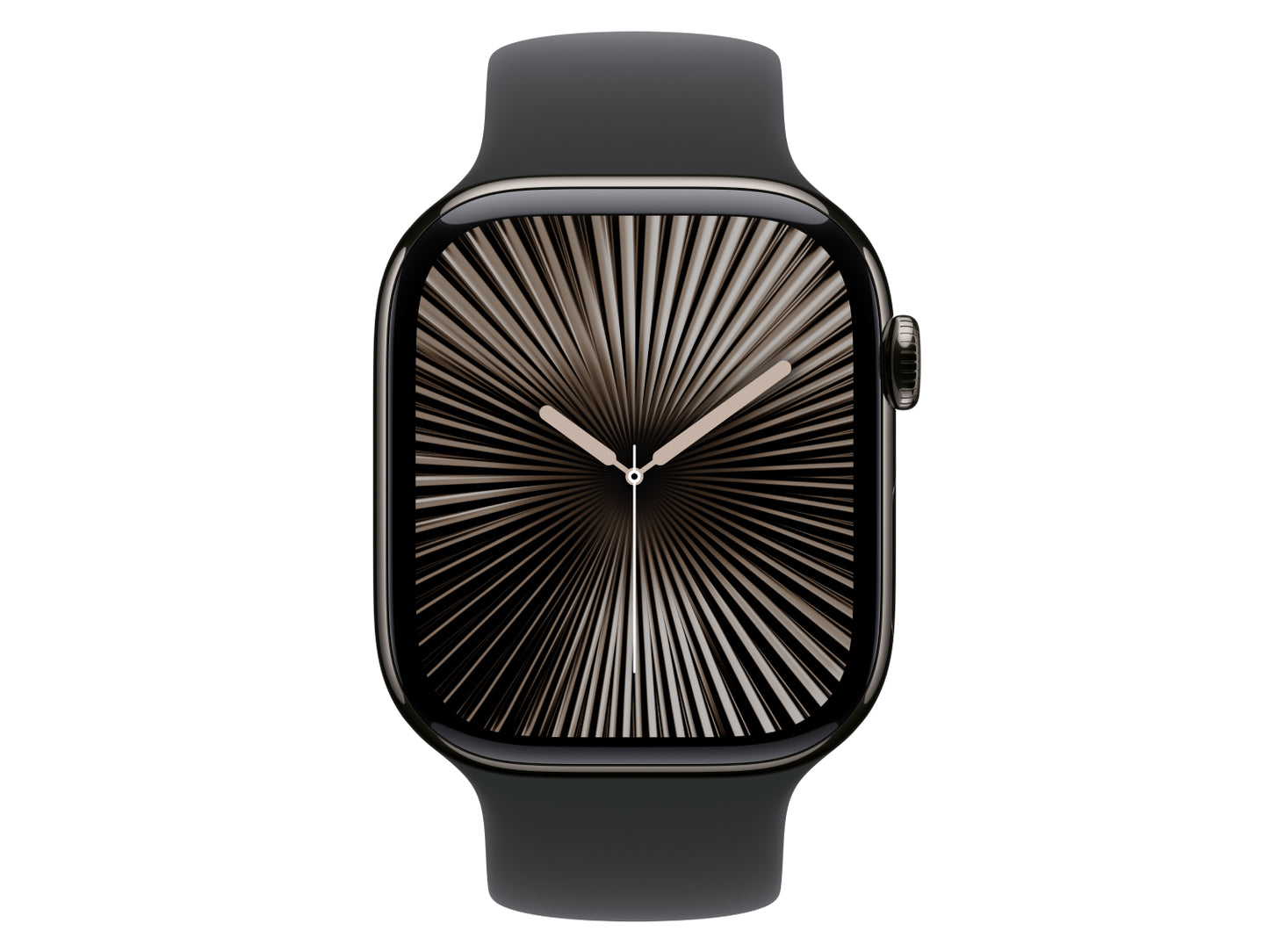 Apple Watch Series 10 46 mm S10 Series 10 Titangehäuse, Schiefer Schwarz günstig gebraucht kaufen