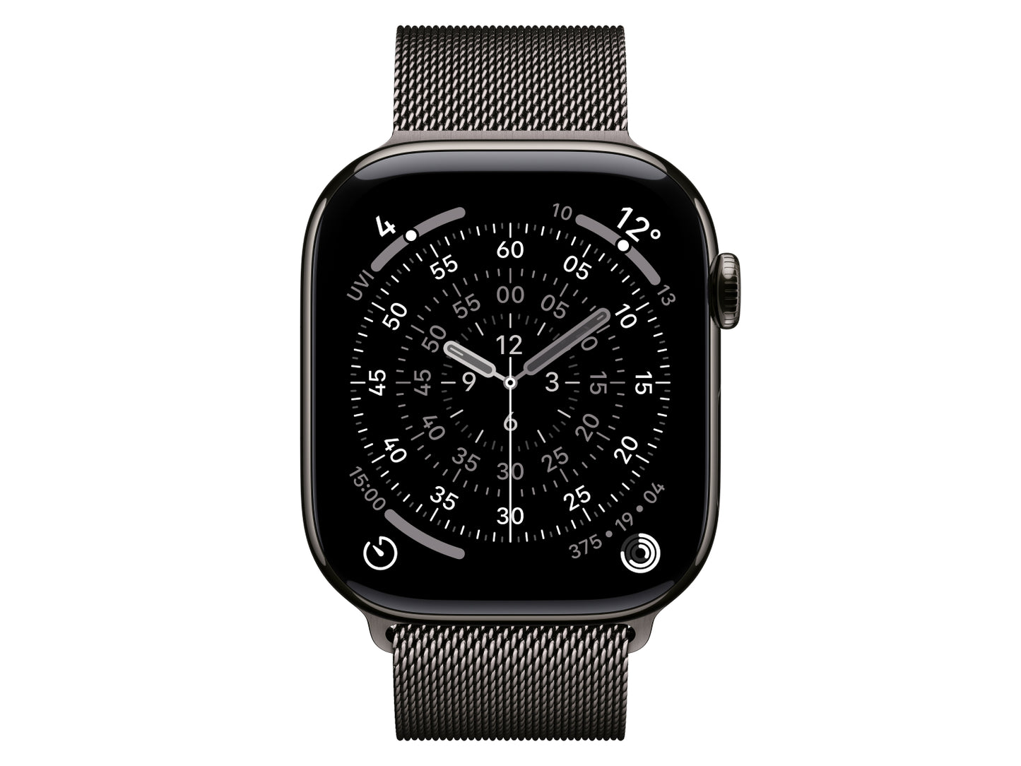 Apple Watch Series 11 46 mm S10 Series 11 Titangehäuse, Schiefer Schwarz günstig gebraucht kaufen