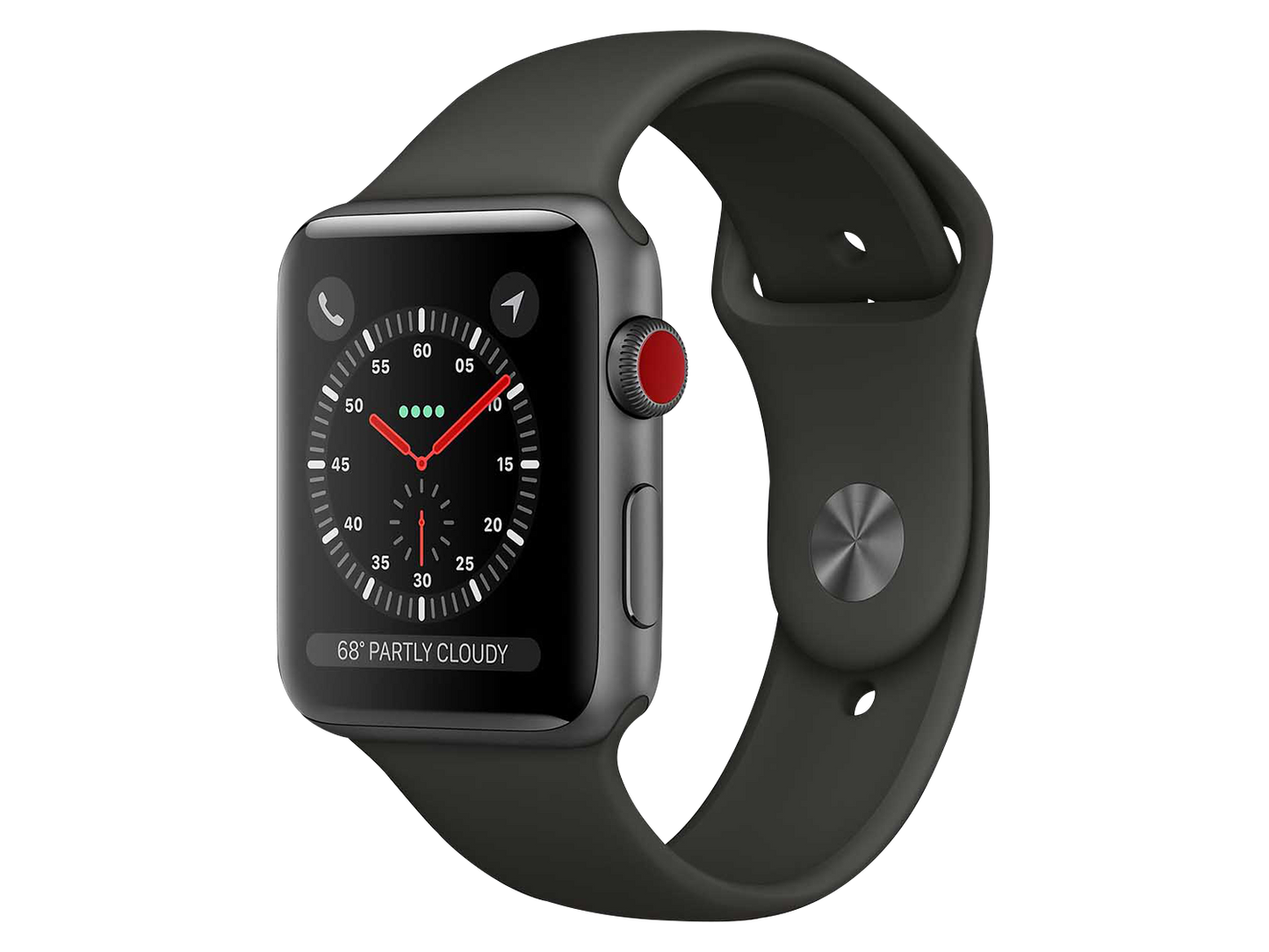 Apple Watch 42 mm Aluminium, Space Grau günstig gebraucht kaufen