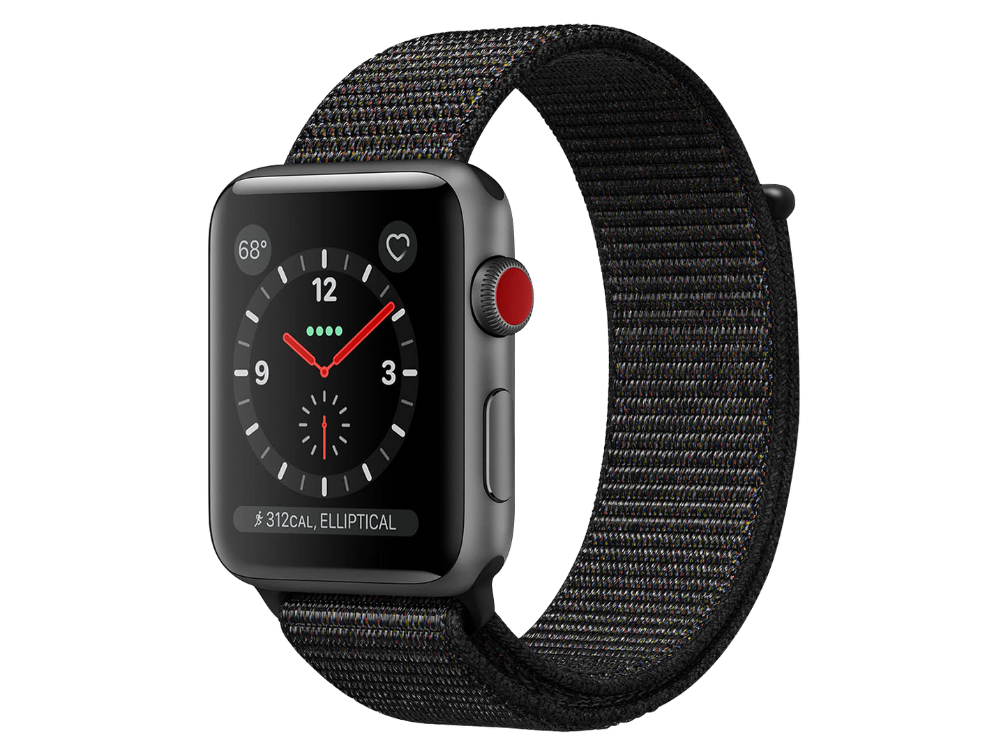 Apple Watch 42 mm Aluminiumgehäuse, Space Grau günstig gebraucht kaufen