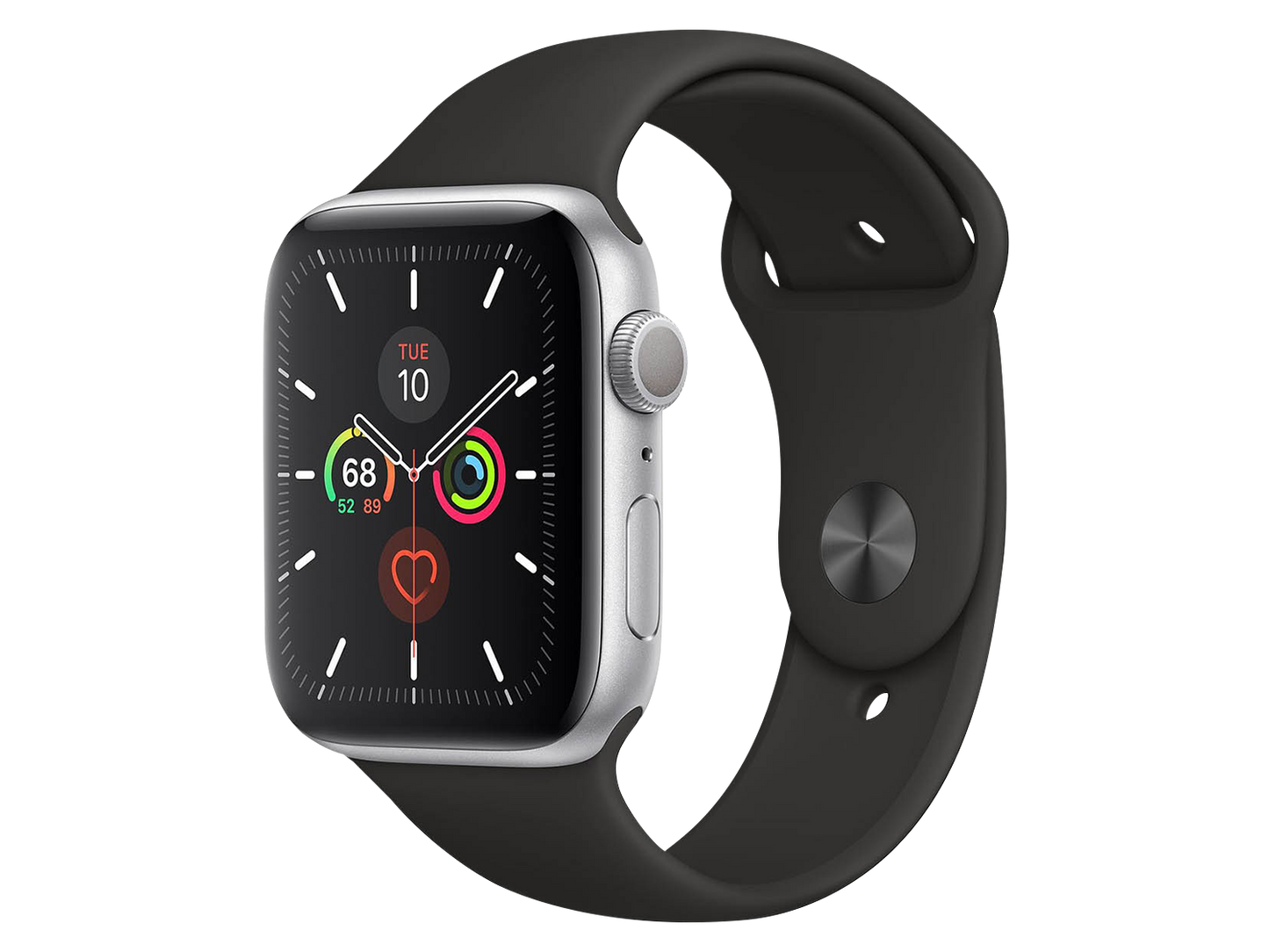 Apple Watch Series 5 40 mm Aluminiumgehäuse, Silber günstig gebraucht kaufen