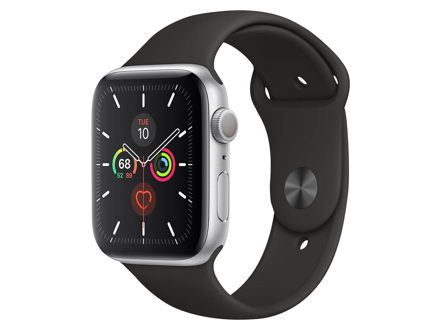 Apple Watch Series 5 40 mm Aluminiumgehäuse, Silber günstig gebraucht kaufen