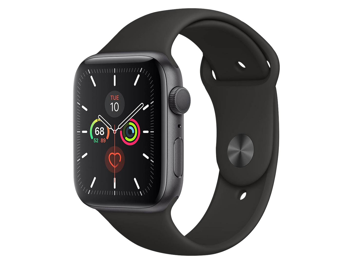 Apple Watch Series 5 40 mm Aluminiumgehäuse, Space Grau günstig gebraucht kaufen