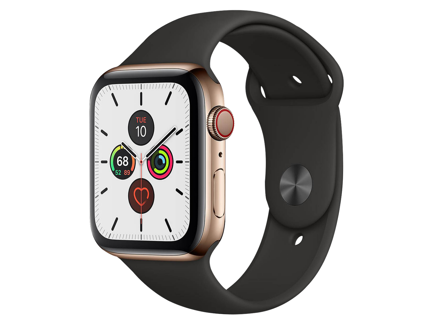 Apple Watch Series 5 40 mm Edelstahlgehäuse Gold günstig gebraucht kaufen