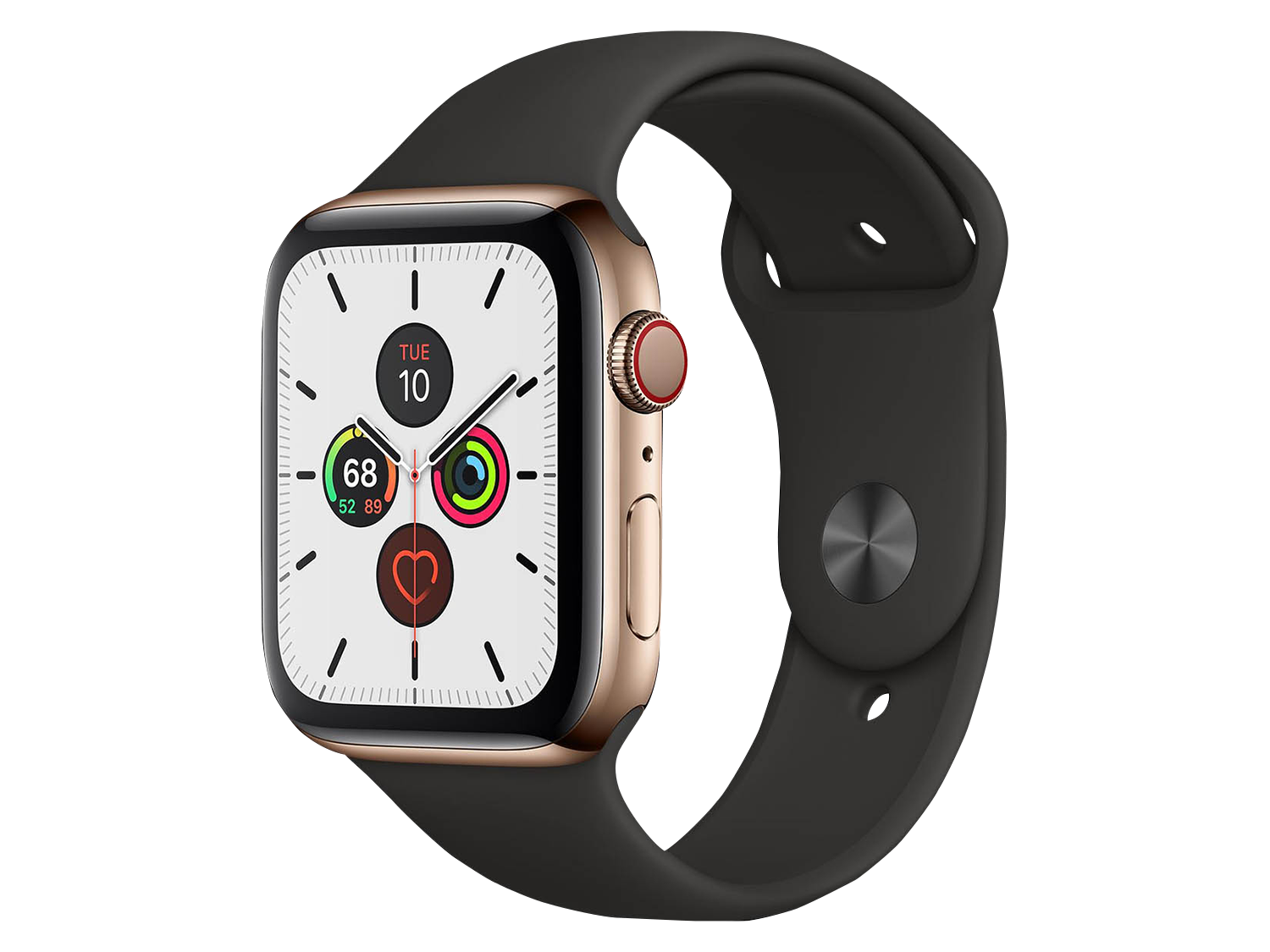 Apple Watch Series 5 44 mm Edelstahlgehäuse Gold günstig gebraucht kaufen