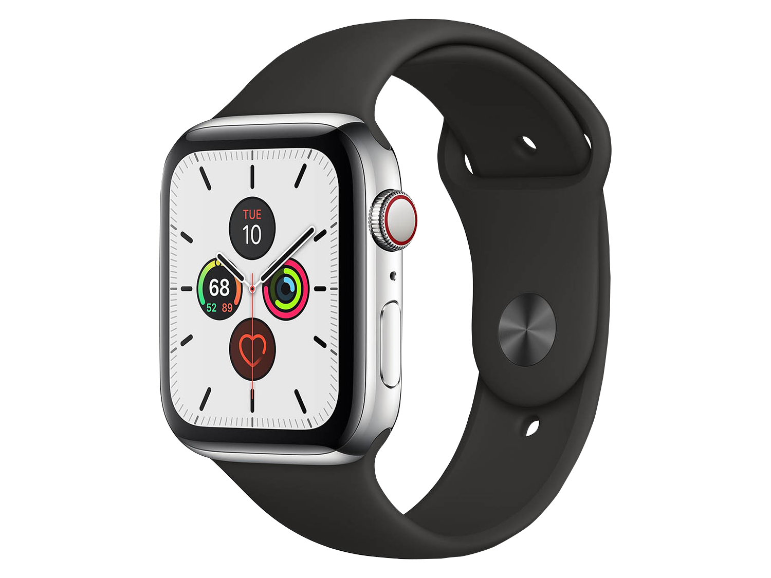 Apple Watch Series 5 44 mm Edelstahlgehäuse günstig gebraucht kaufen