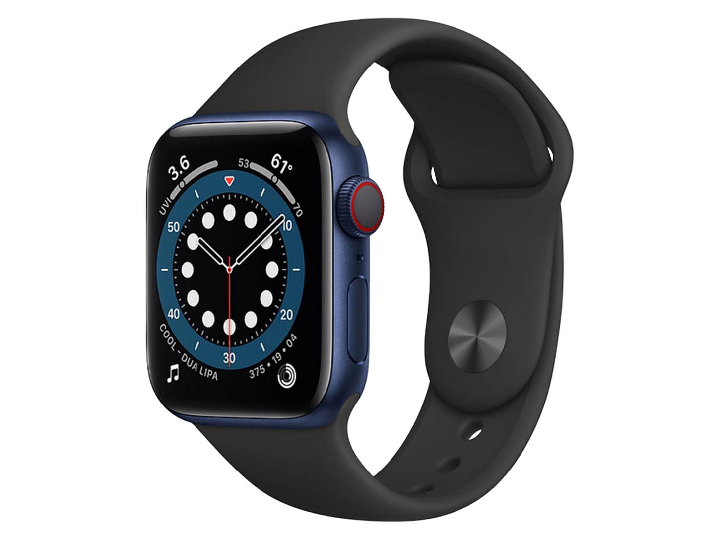 Apple Watch Series 6 44 mm Aluminiumgehäuse, Blau günstig gebraucht kaufen