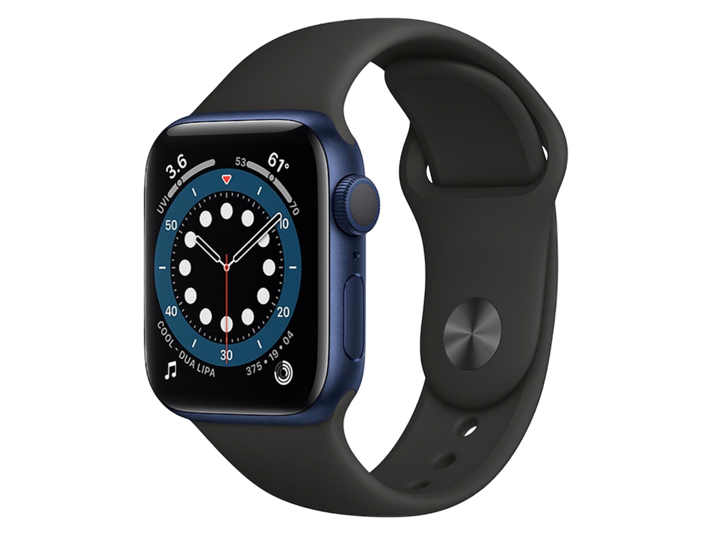 Apple Watch Series 6 44 mm Aluminiumgehäuse, Blau günstig gebraucht kaufen
