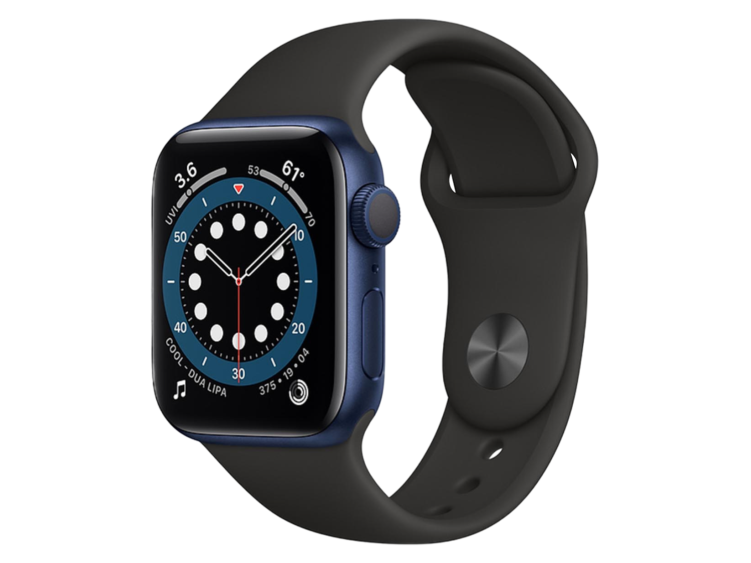 Apple Watch Series 6 44 mm Aluminiumgehäuse, Blau günstig gebraucht kaufen