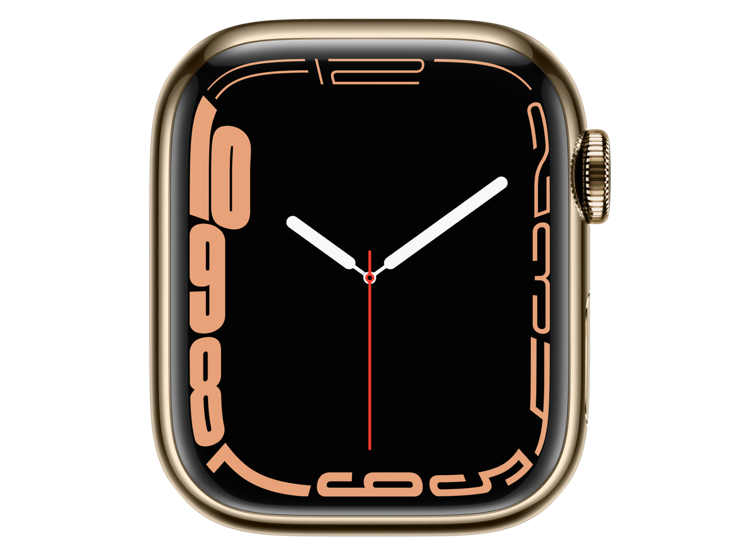 Apple Watch Series 7 41 mm Edelstahlgehäuse, Gold günstig gebraucht kaufen