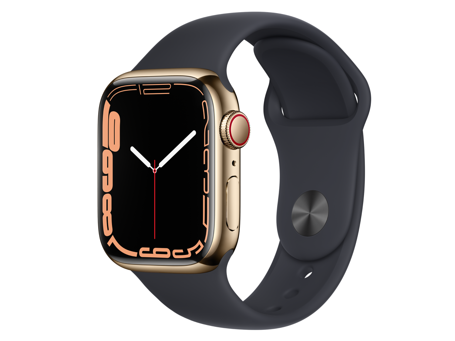 Apple Watch Series GPS Cellular, 41 mm Stainless Steel Case