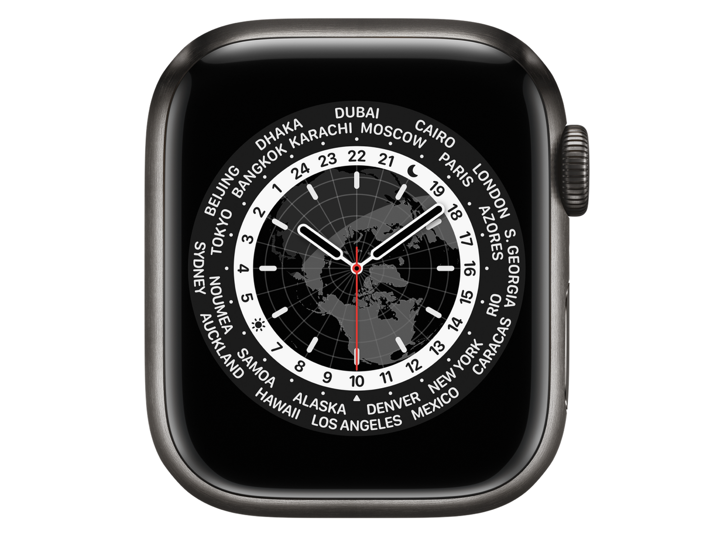 Apple Watch Series 7 41 mm Titangehäuse, Space Schwarz günstig gebraucht kaufen