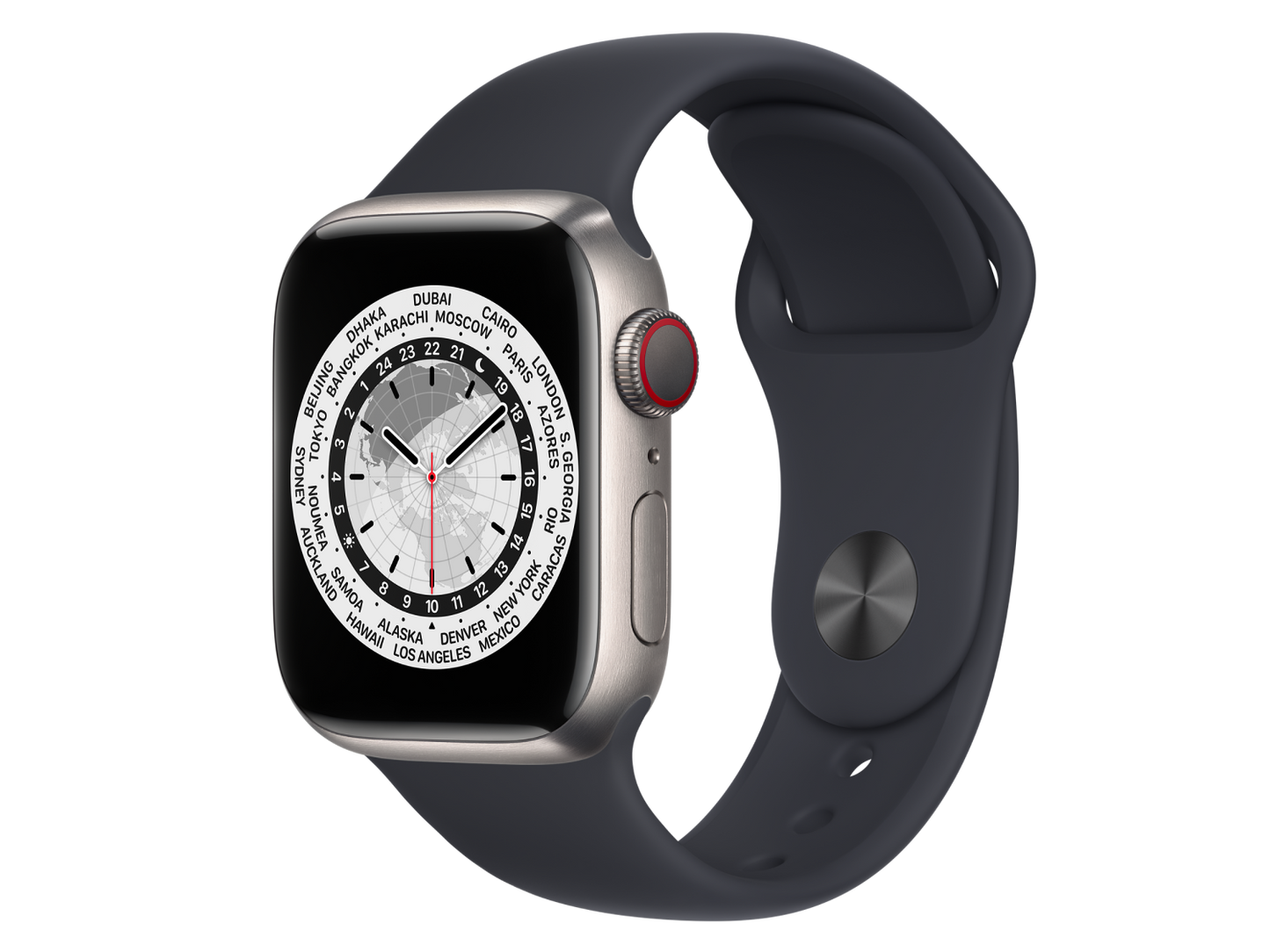 Apple Watch Series 7 41 mm Titangehäuse, Titan günstig gebraucht kaufen