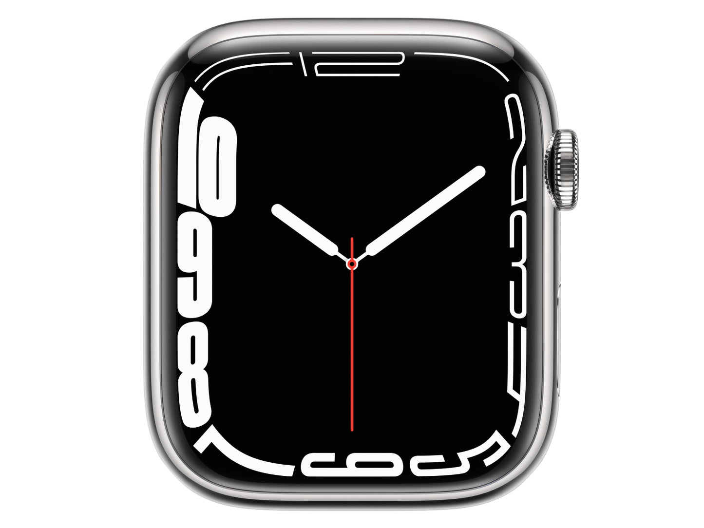 Apple Watch Series 7 45 mm Edelstahlgehäuse, Silber günstig gebraucht kaufen