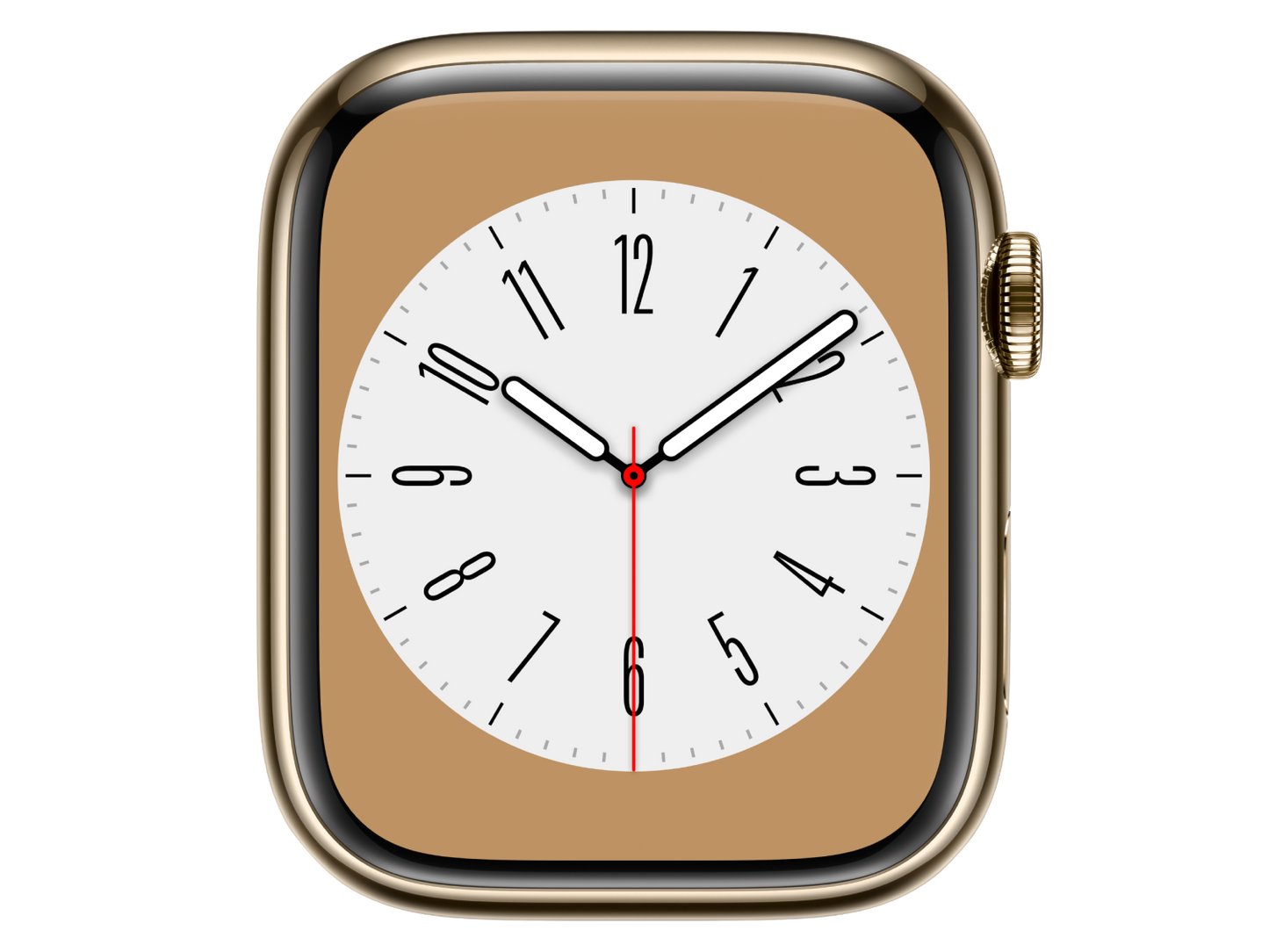 Apple Watch Series 8 45 mm Edelstahlgehäuse, Gold günstig gebraucht kaufen