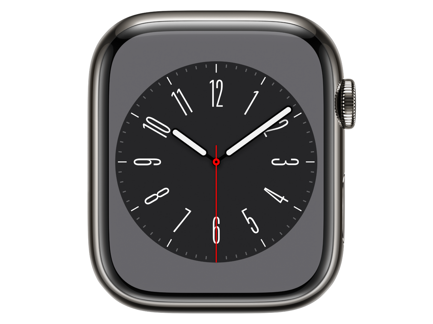 Apple Watch Series 8 45 mm Edelstahlgehäuse, Graphit günstig gebraucht kaufen