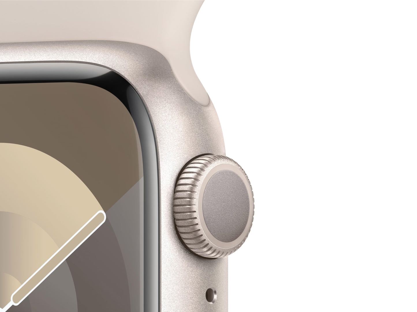 Apple Watch Series 9 41 mm Aluminiumgehäuse, Polarstern günstig gebraucht kaufen