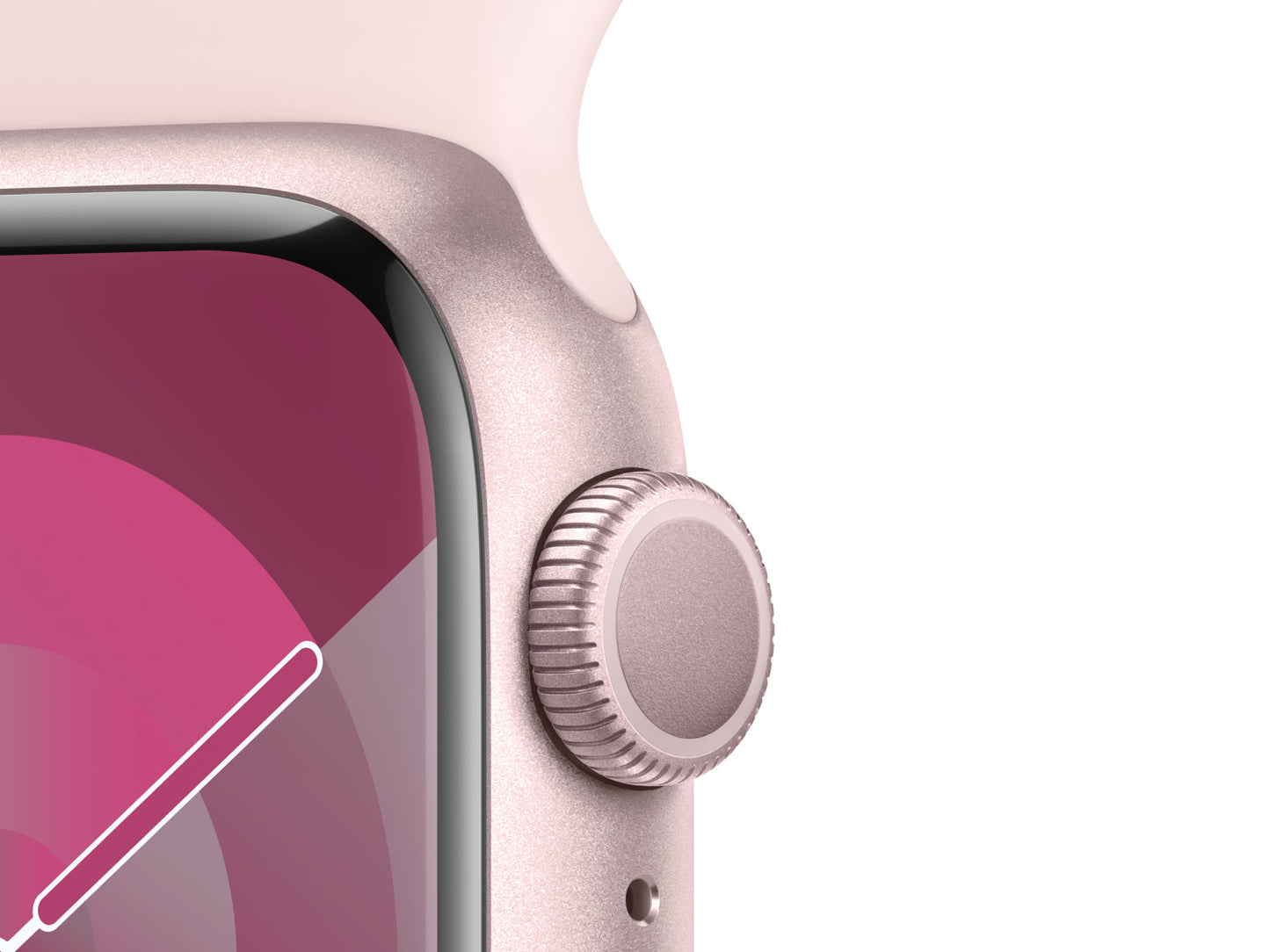 Apple Watch Series 9 41 mm Aluminiumgehäuse, Rosé günstig gebraucht kaufen