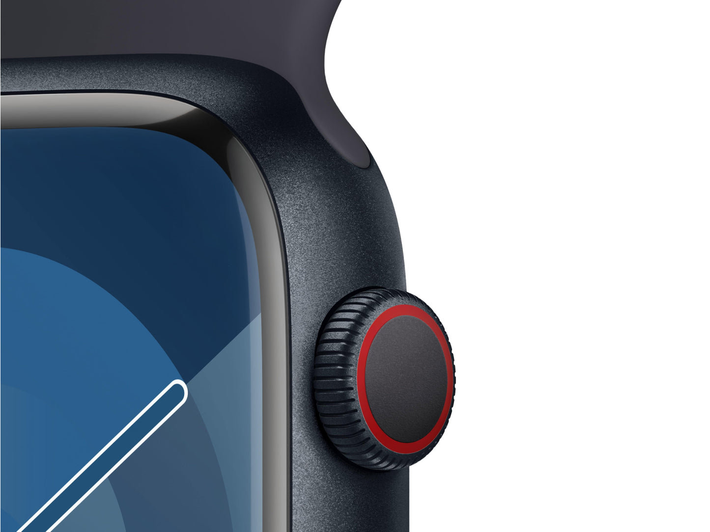 Apple Watch Series 9 45 mm Aluminiumgehäuse, Mitternacht günstig gebraucht kaufen