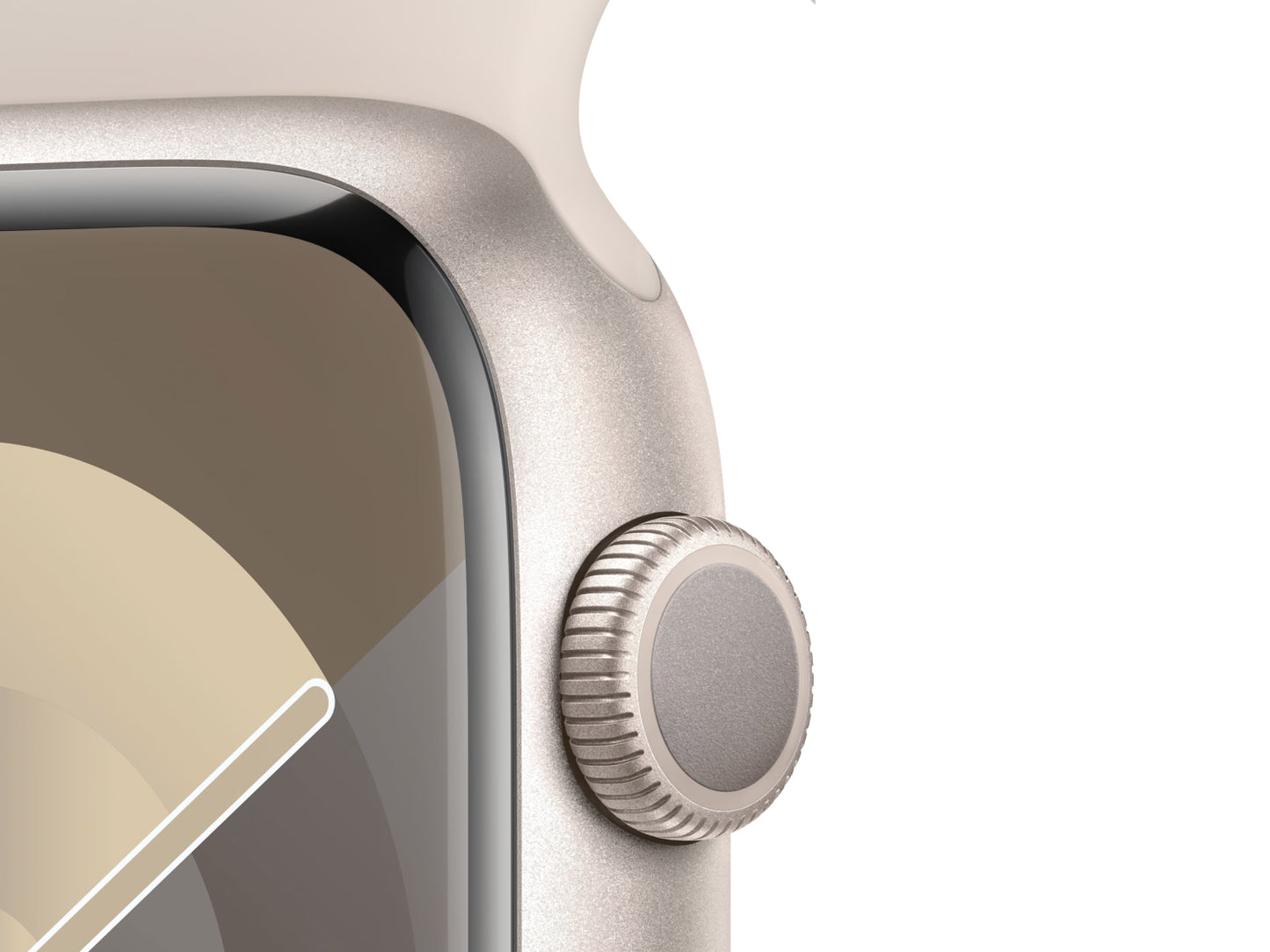 Apple Watch Series 9 45 mm Aluminiumgehäuse, Polarstern günstig gebraucht kaufen