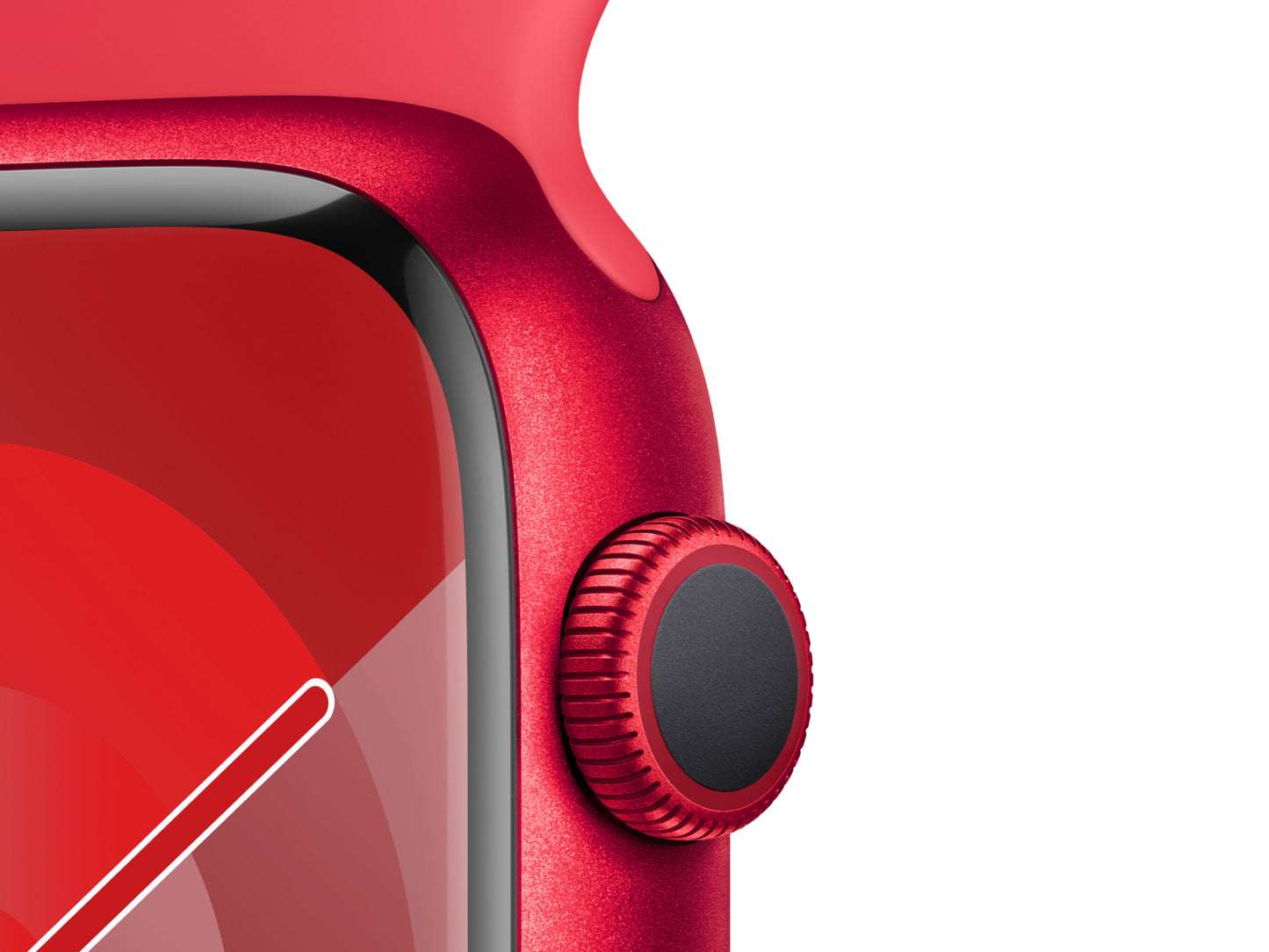 Apple Watch Series 9 45 mm Aluminiumgehäuse, (PRODUCT)RED günstig gebraucht kaufen