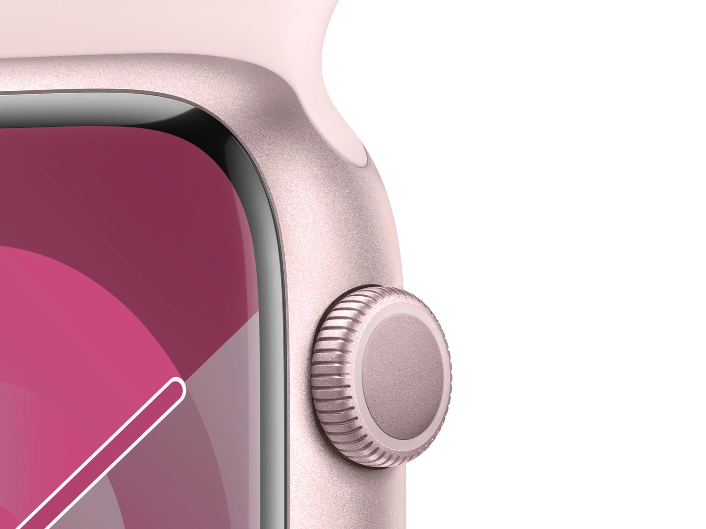 Apple Watch Series 9 45 mm Aluminiumgehäuse, Rosé günstig gebraucht kaufen