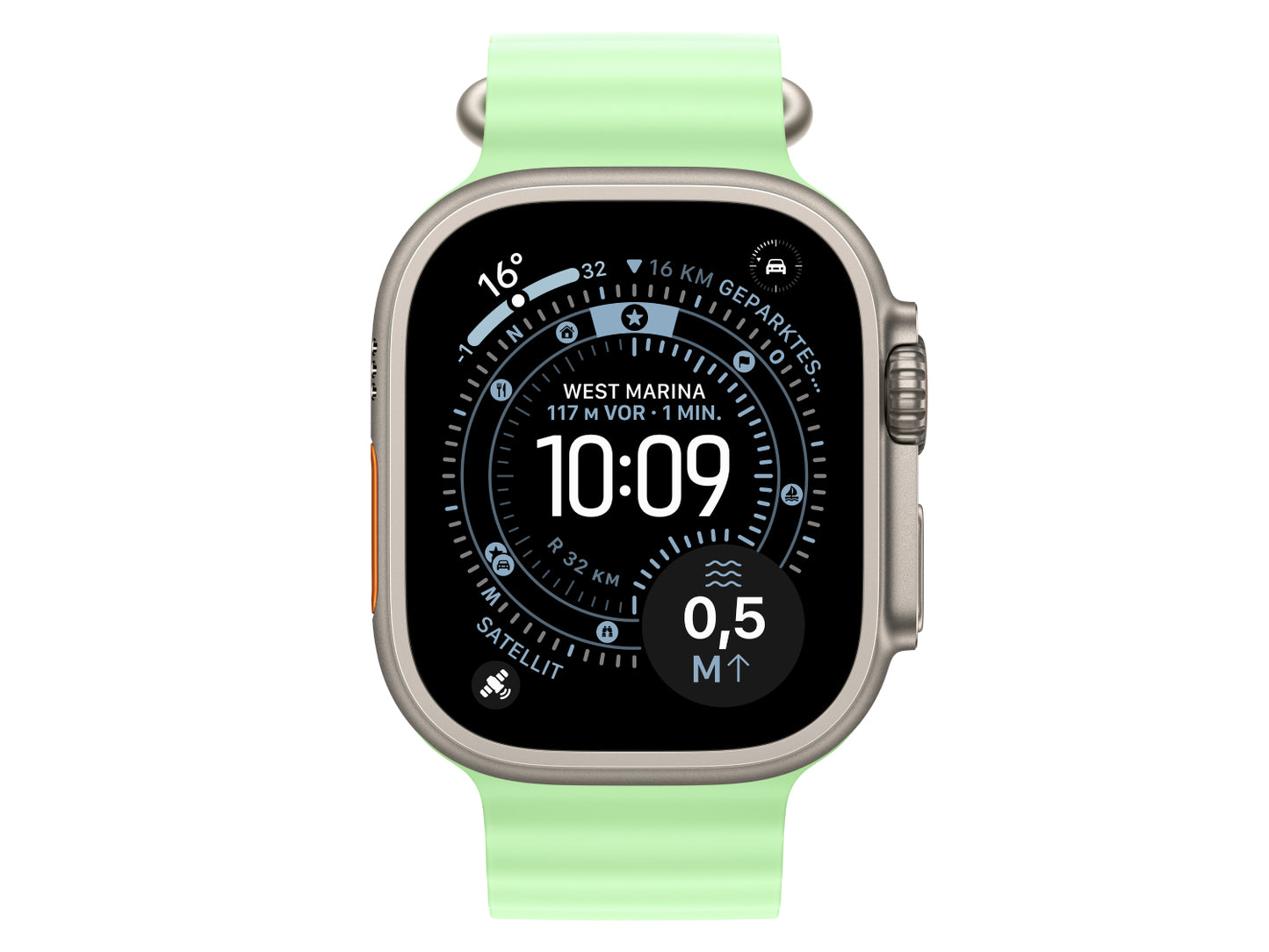 Apple Watch Ultra 3 49 mm S10 Ultra 3 Titangehäuse Natur Silber günstig gebraucht kaufen